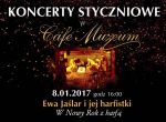 W Nowy Rok z harfą